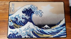 Playmat La Gran Ola de Kanagawa (60x40cm con bordes cosidos)